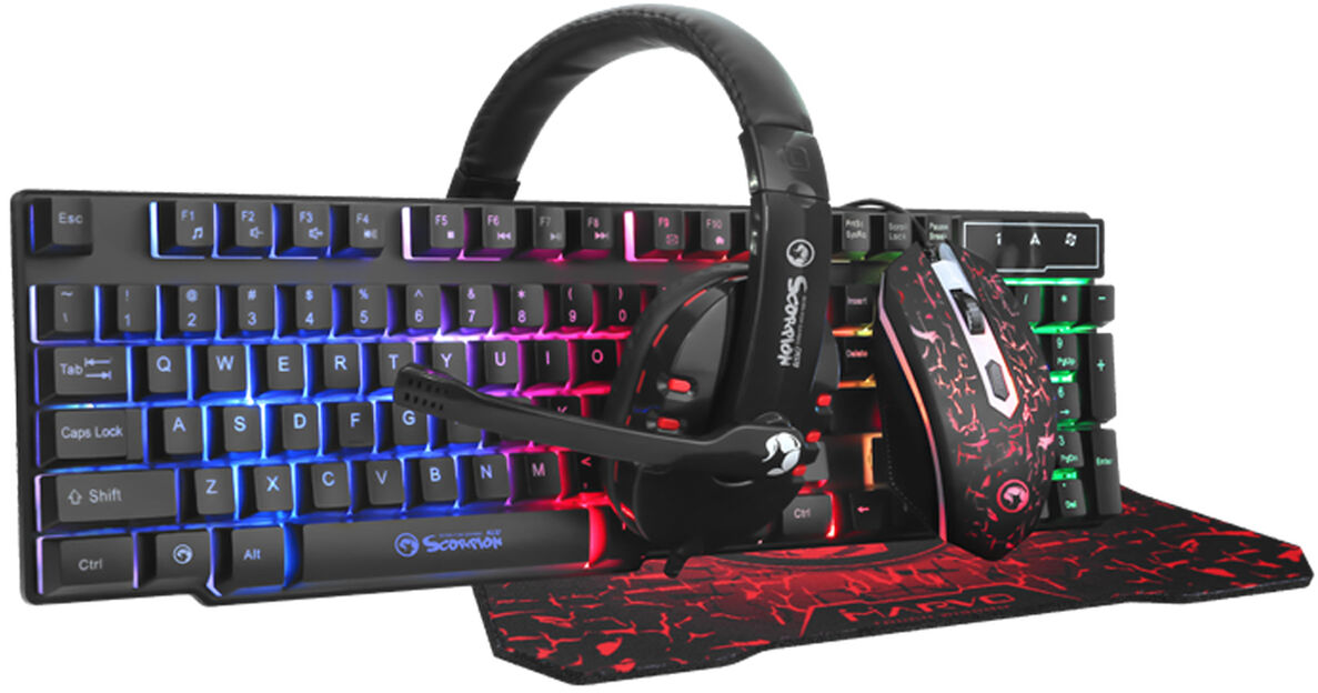 COMBO  TECLADO+MOUSE MARVO CM370