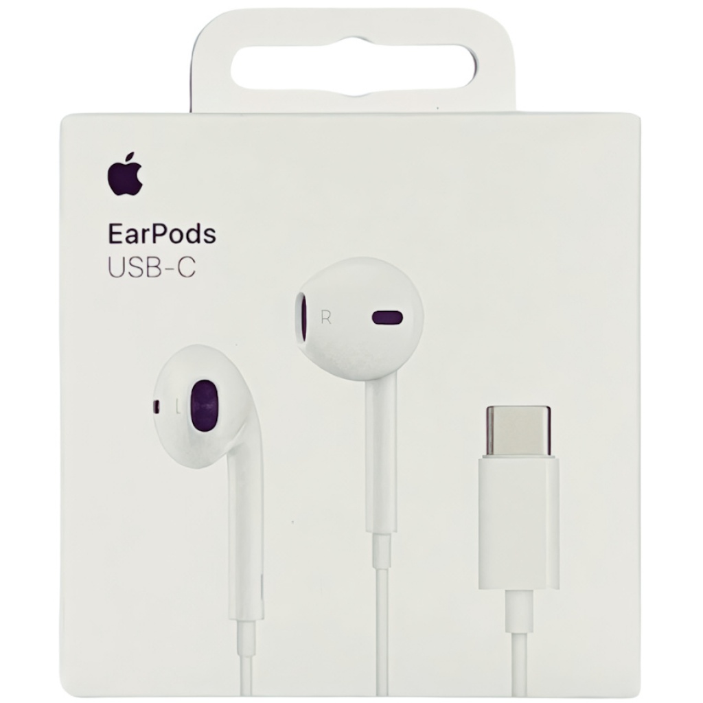 AUDIFONO IPHONE CABLE TIPO C BLANCO